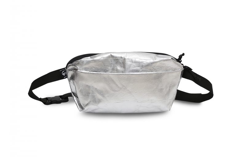 RE-Metal Waist Bag - Silver - Remeant