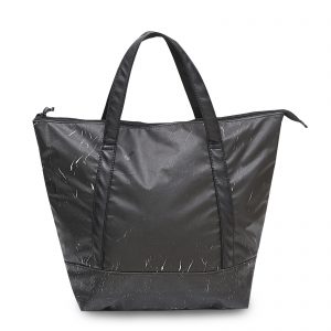 Black Re-marble Backpack & handbag