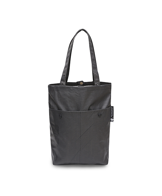 RE-Plain Black Tote vagn Bag - Remeant