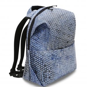 Bubble Wrap Backpack Blue