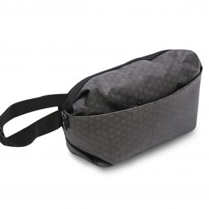 Waist Bag- Black Bubble Wrap